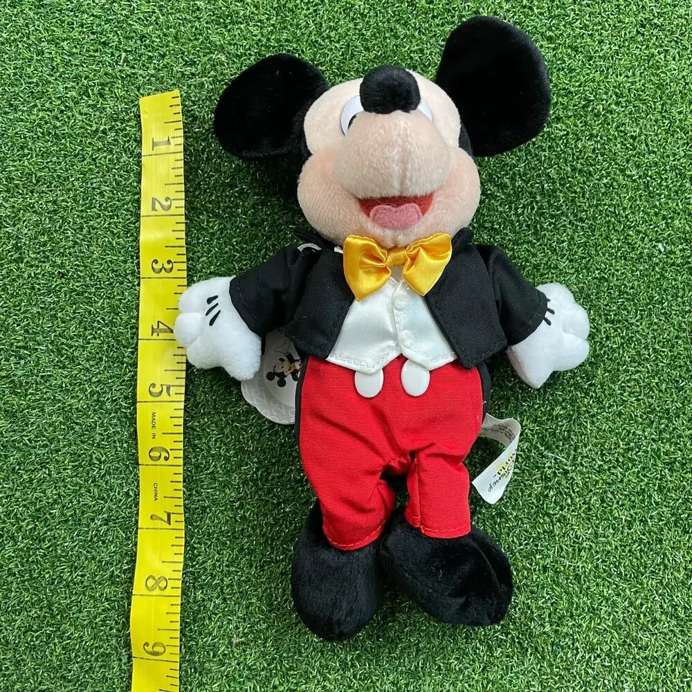 Disney Bean Bag Plush Park Costume Mickey Mickey Mouse 9 Inch MWT